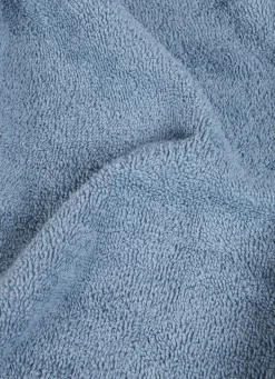 Discount Bouchara SERVIETTE DE TOILETTE EN COTON UNI BASIL BLEU