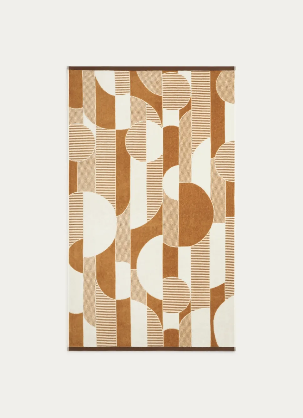 Online Bouchara SERVIETTE DE TOILETTE JACQUARD MOTIF GÉOMÉTRIQUE MULTICOLORE