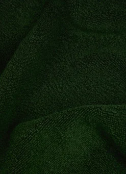 Clearance Bouchara SERVIETTE DE TOILETTE LITEAU JACQUARD VÉGÉTAL vert