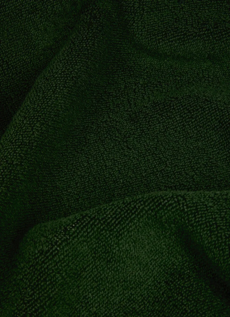 Clearance Bouchara SERVIETTE DE TOILETTE LITEAU JACQUARD VÉGÉTAL vert