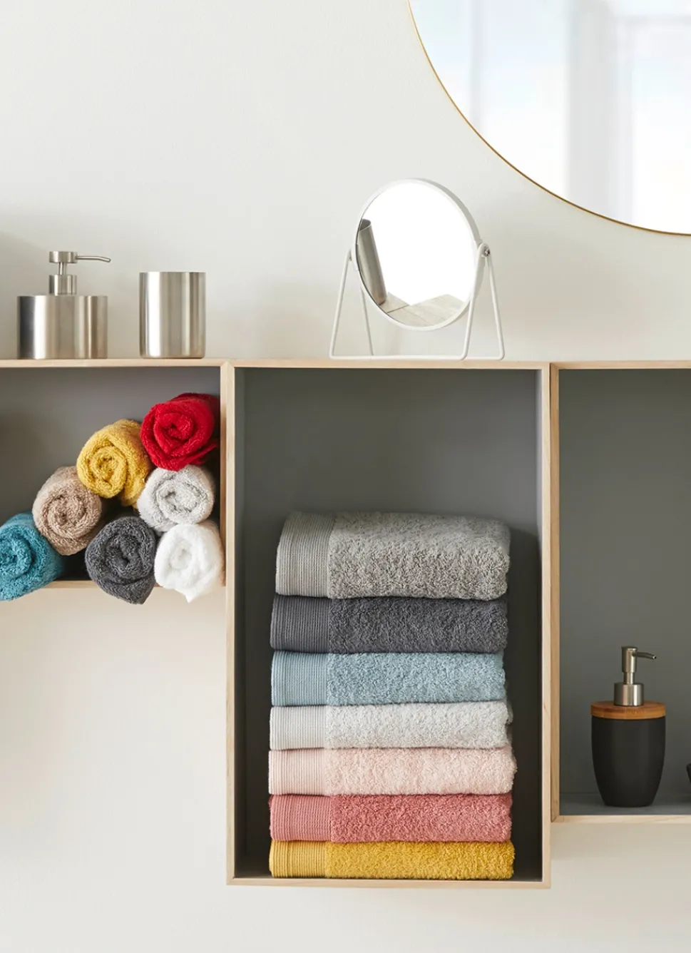 Online Bouchara SERVIETTE DE TOILETTE UNIE EN COTON 500GR ROSE