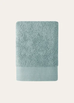 Discount Bouchara SERVIETTE DE TOILETTE UNIE EN COTON 500GR BLEU ORAGE