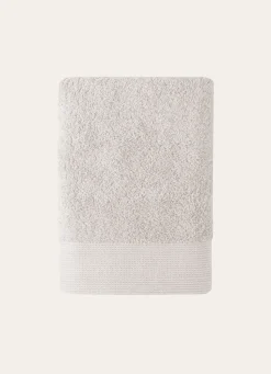 Bouchara SERVIETTE DE TOILETTE UNIE EN COTON 500GR PERLE
