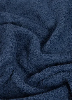 Discount Bouchara SERVIETTE INVITÉ EN COTON UNI BASIL BLEU FONCÉ