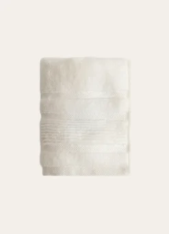 Online Bouchara SERVIETTE INVITÉ MOELLEUSE LITEAU RAFFINÉ BEIGE