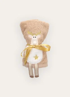 Online Bouchara SERVIETTE INVITÉ PERSONNAGE DE NOËL BEIGE