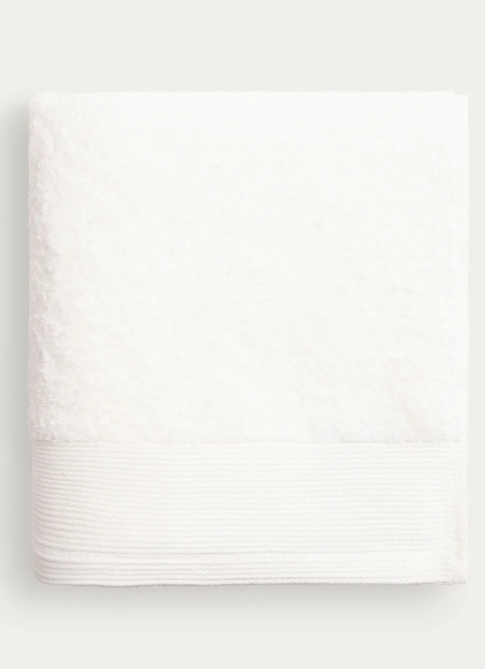 New Bouchara SERVIETTE INVITÉ UNIE EN COTON 500GR ÉCRU