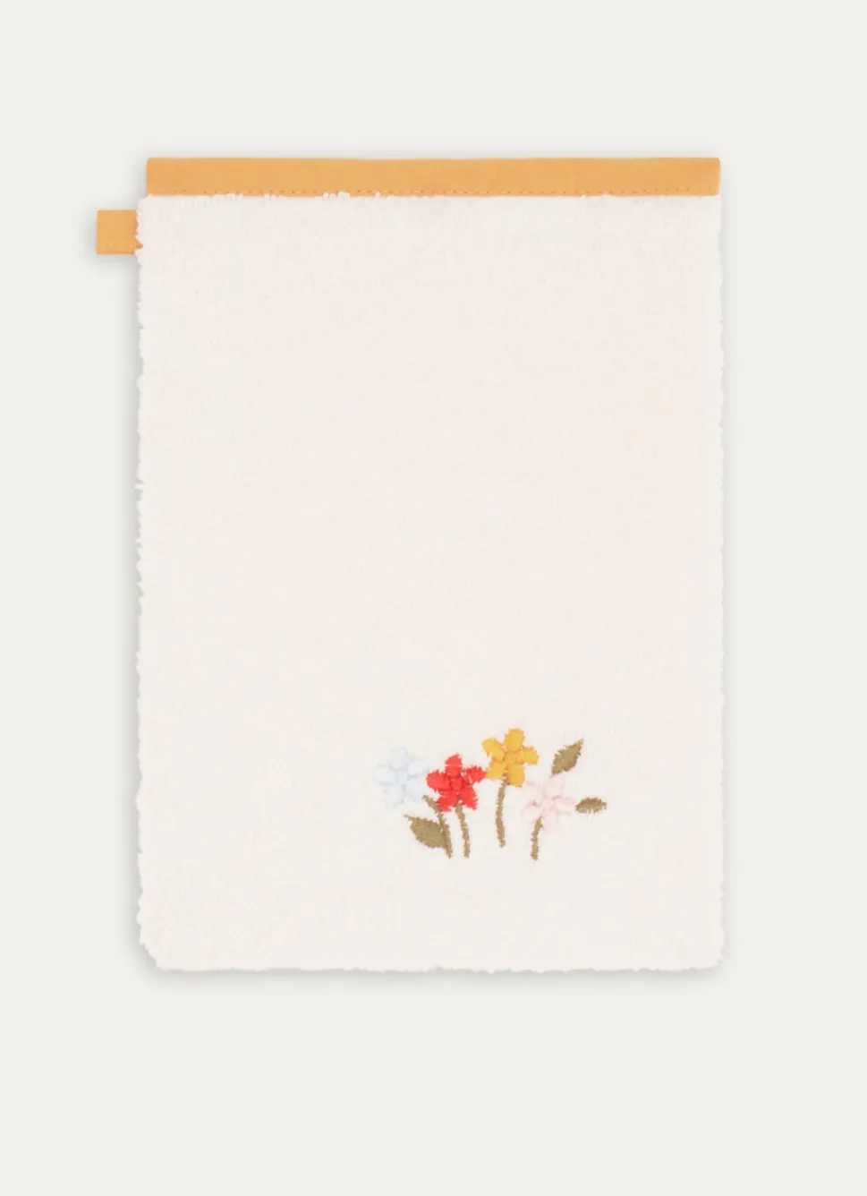 Sale Bouchara SET CAPE DE BAIN ET GANT DE TOILETTE EGLANTINE ÉCRU