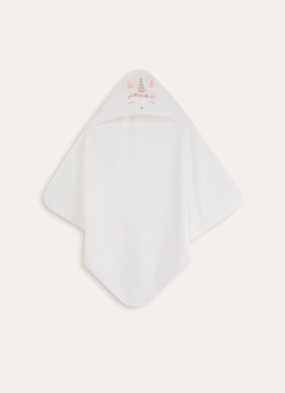 Best Bouchara SET CAPE ET GANT LICORNE BLANC