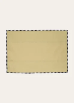 Bouchara SET DE TABLE EN TWILL RÉVERSIBLE TILLEUL