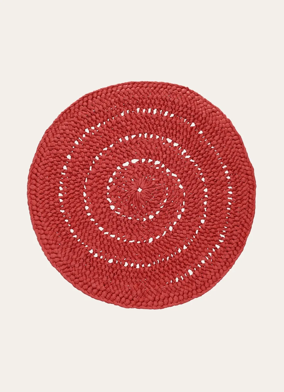 Online Bouchara SET DE TABLE PAPIER ETNO ARGILE ROUGE