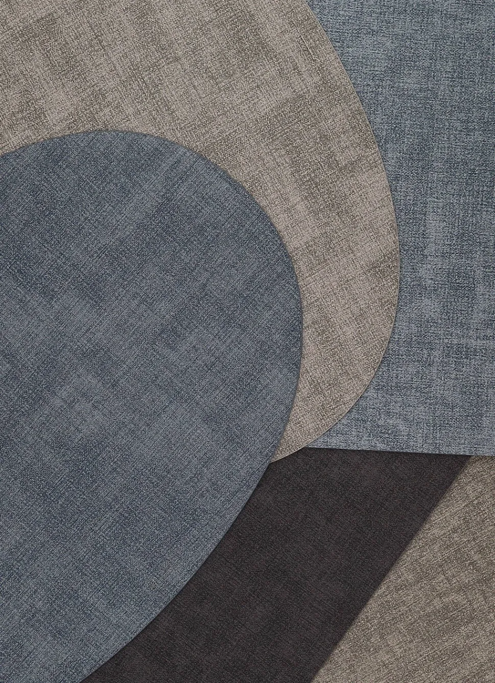 New Bouchara SET DE TABLE PVC GRIS CLAIR