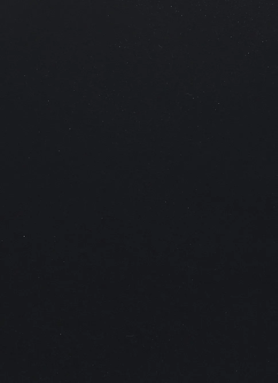 Bouchara SET DE TABLE ROND FAUX CUIR Noir