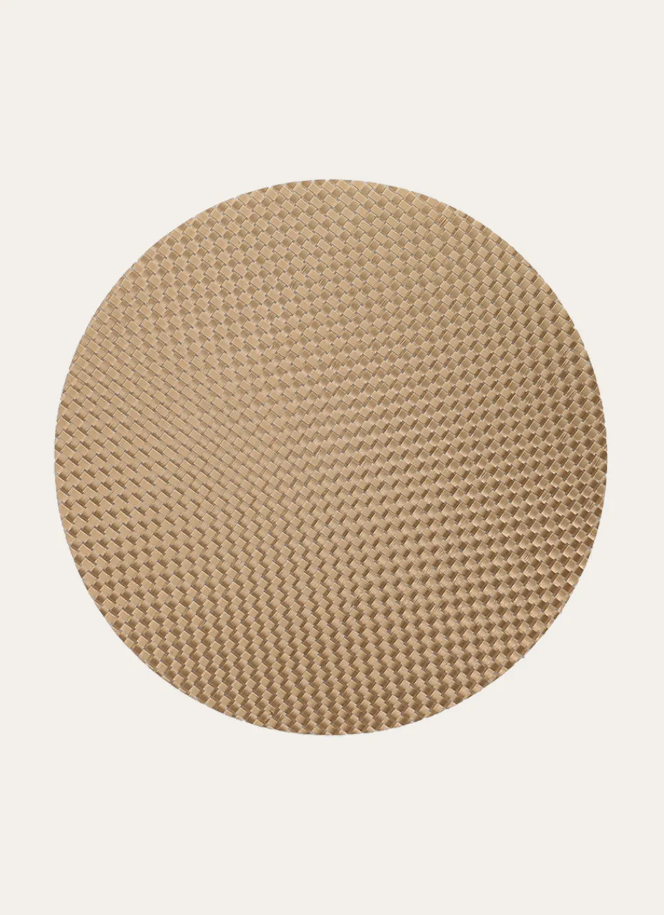 Best Bouchara SET DE TABLE ROND TISSÉ DORE