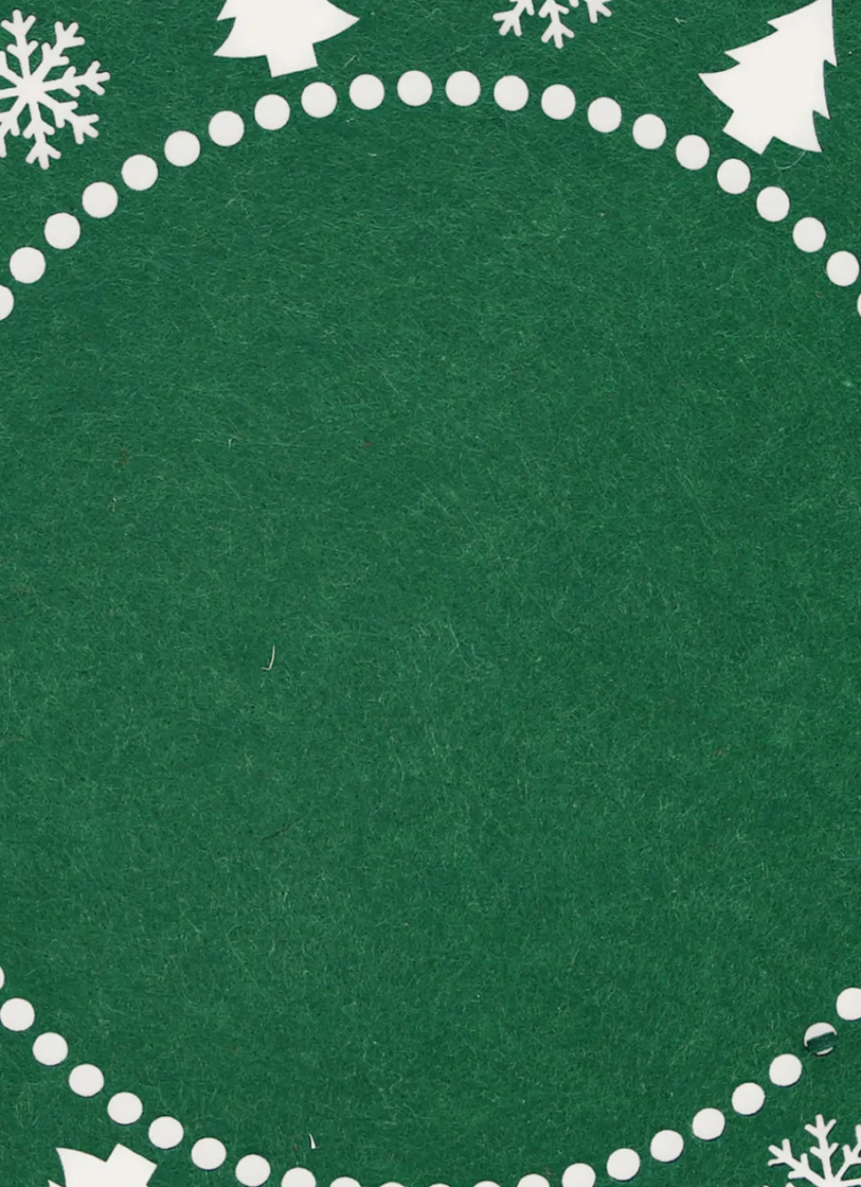 Online Bouchara SET DE TABLE SAPIN EN FEUTRINE vert