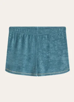 Hot Bouchara SHORT EN ÉPONGE TURQUOISE