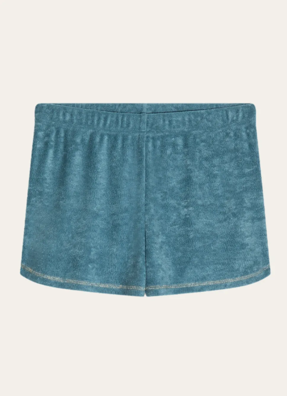 Hot Bouchara SHORT EN ÉPONGE TURQUOISE