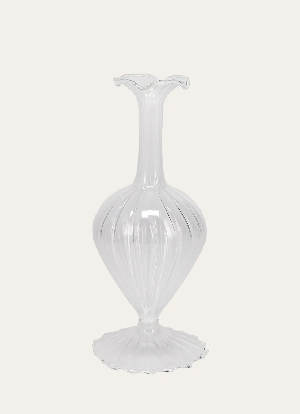 Hot Bouchara SOLIFLORE EN VERRE TRANSPARENT