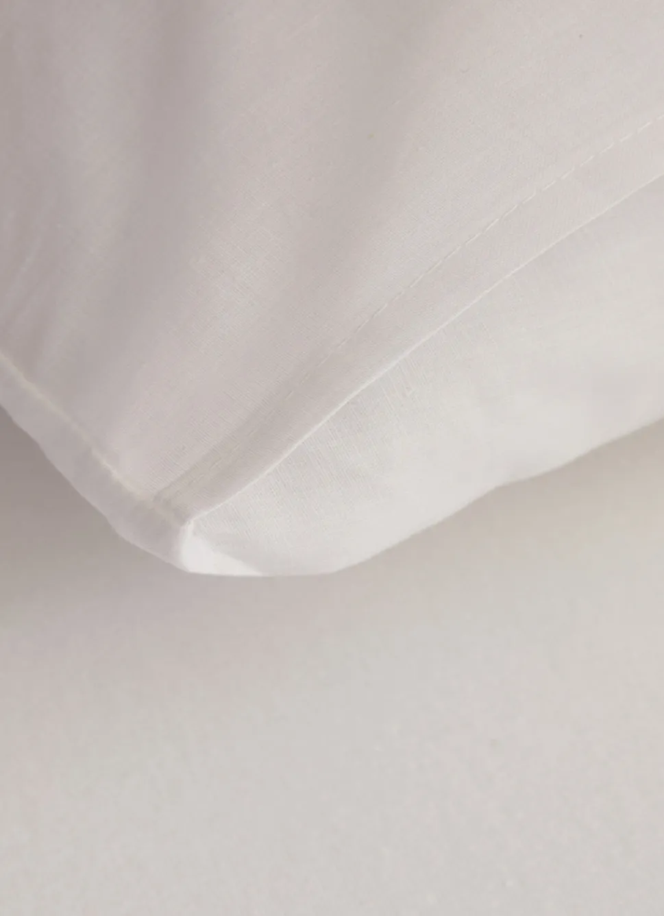 Discount Bouchara SOUS-TAIE D'OREILLER CARRÉE EN COTON BLANC