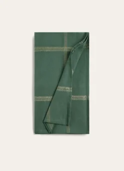 Clearance Bouchara SURNAPPE EN COTON TISSÉ SCINTILLANT vert