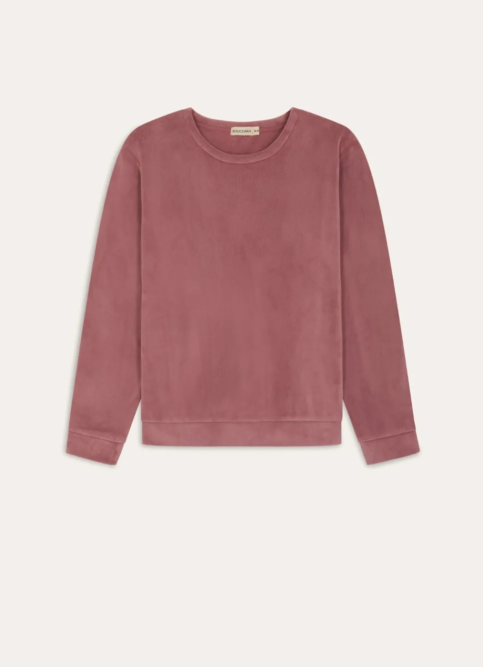 Hot Bouchara SWEAT POLAIRE CANDY LILAS