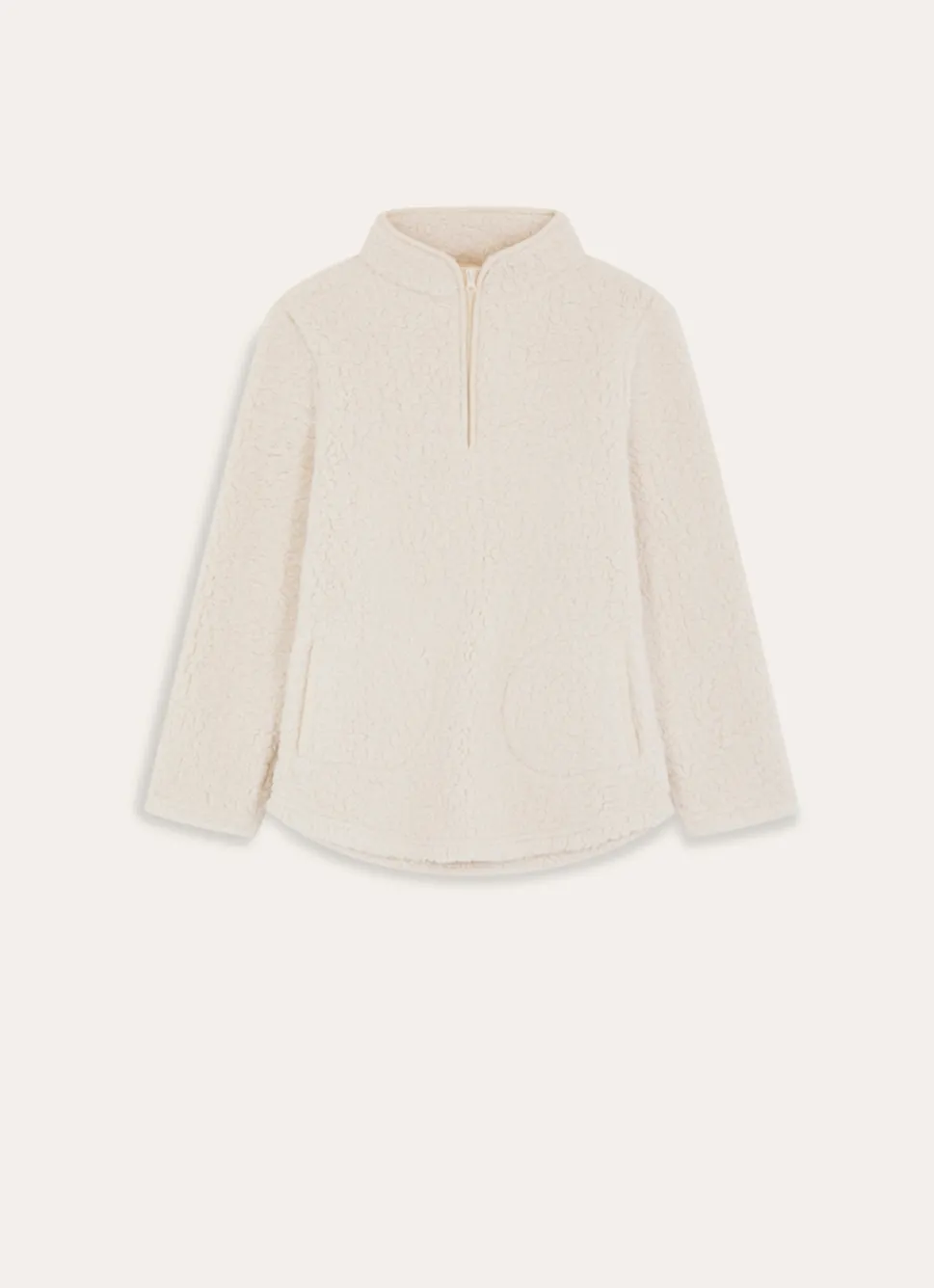 New Bouchara SWEAT SHIRT POLAIRE CIZOU ÉCRU