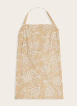 Hot Bouchara TABLIER À FLEURS RALY BEIGE