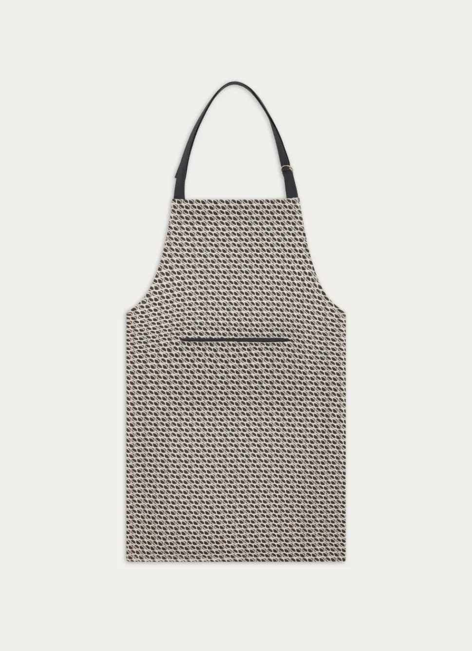Clearance Bouchara TABLIER DE CUISINE EN COTON IMPRIMÉ BLANC/MARINE