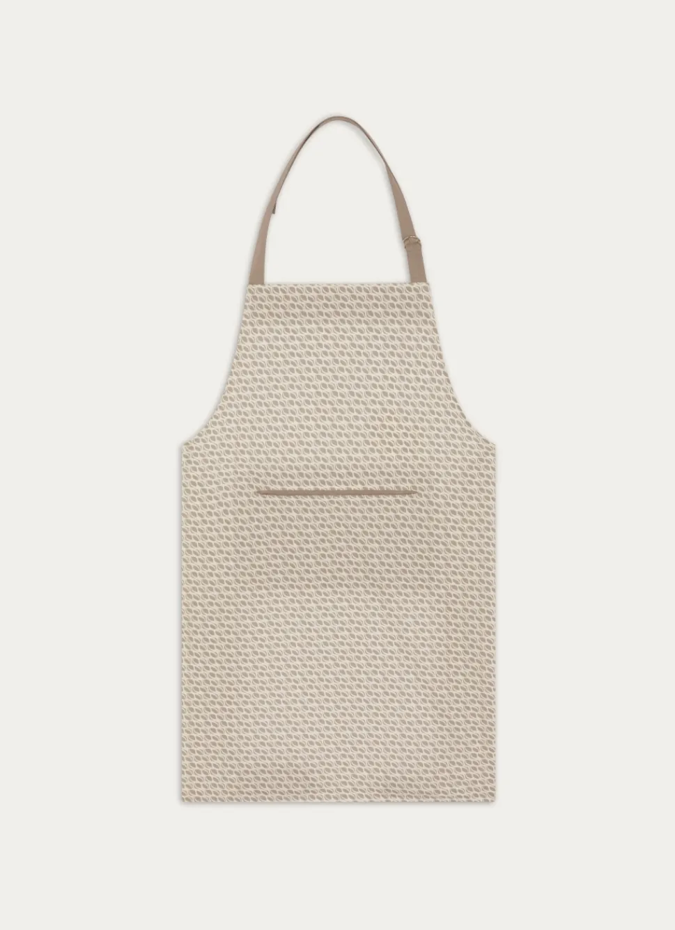 Outlet Bouchara TABLIER DE CUISINE EN COTON IMPRIMÉ BLANC/GRIS