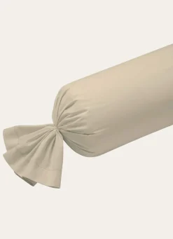 New Bouchara TAIE DE TRAVERSIN EN COTON TAUPE