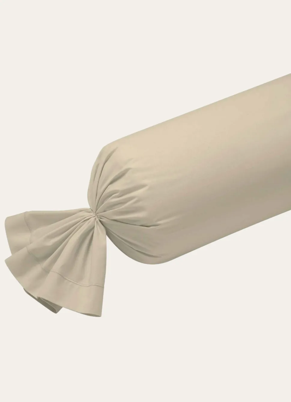 New Bouchara TAIE DE TRAVERSIN EN COTON TAUPE