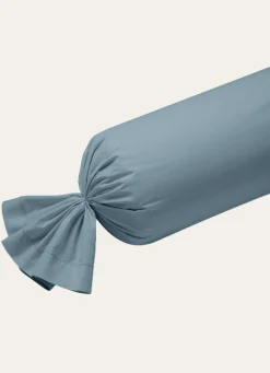 Hot Bouchara TAIE DE TRAVERSIN EN COTON BLEU