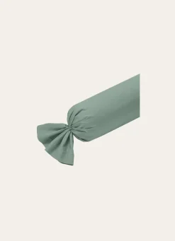 Sale Bouchara TAIE DE TRAVERSIN EN PERCALE DE COTON VERT DE GRIS