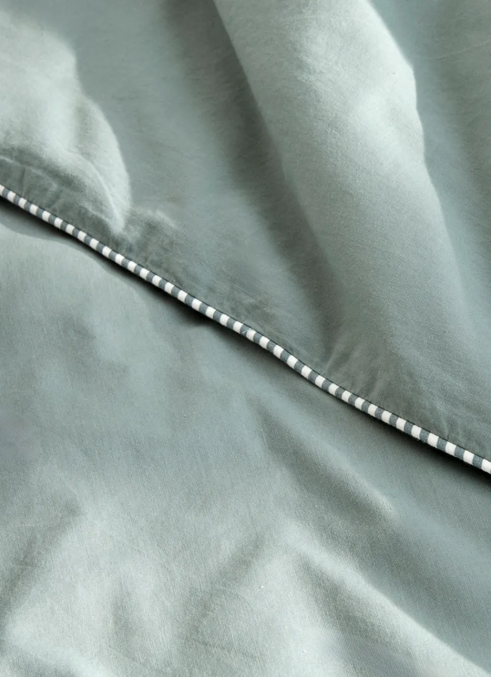 Outlet Bouchara TAIE D’OREILLER BÉBÉ EN COTON LAVÉ VERT