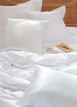 Hot Bouchara TAIE D'OREILLER PURE SOIE DE MÛRIER IVOIRE