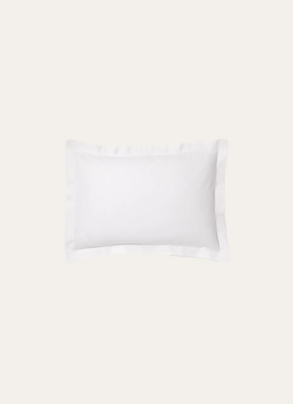 Discount Bouchara TAIE D'OREILLER UNIE EN COTON BLANC