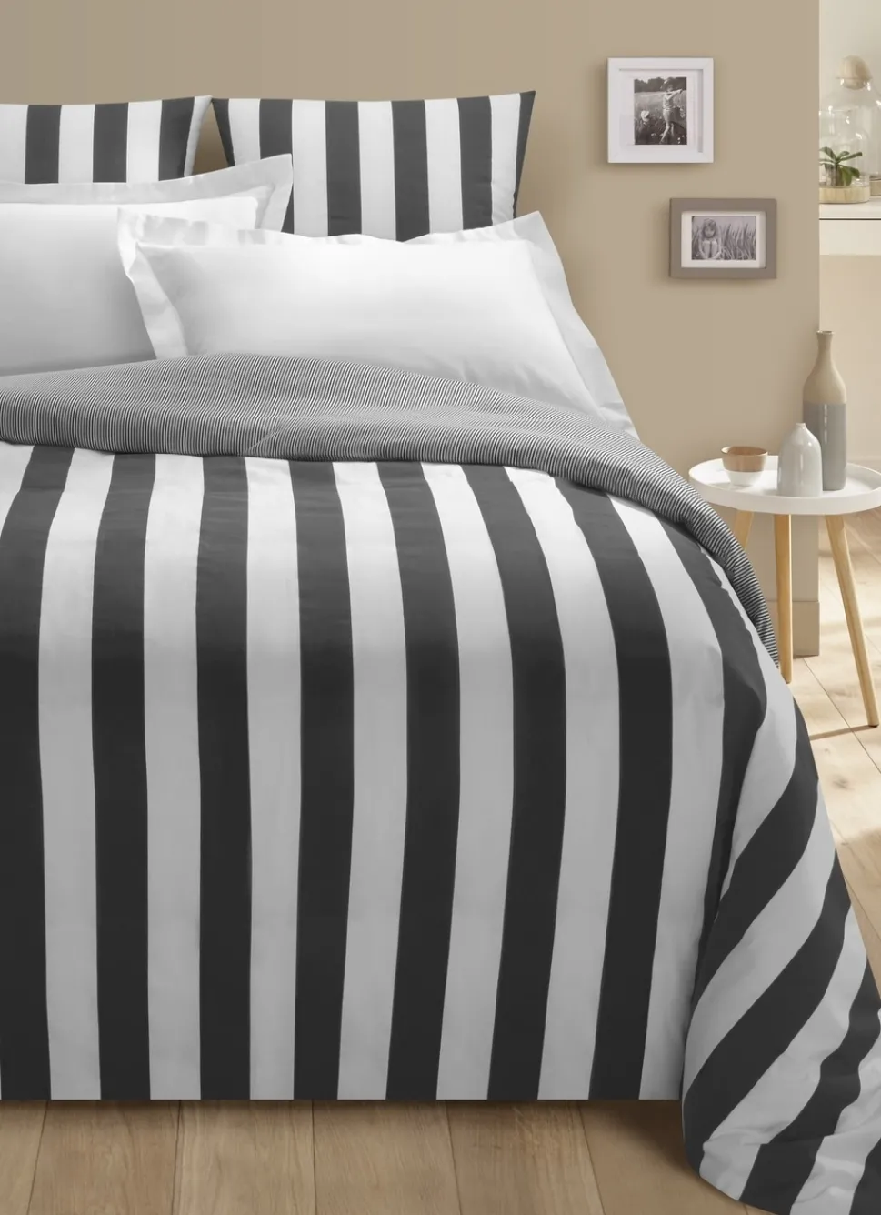 Discount Bouchara TAIE D'OREILLER UNIE EN COTON BLANC