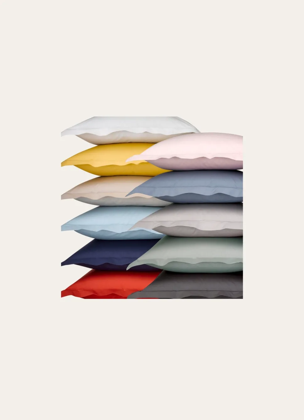 New Bouchara TAIE D'OREILLER UNIE EN PERCALE DE COTON MOUTARDE