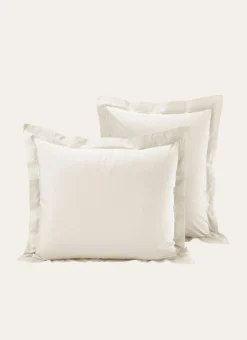 Online Bouchara TAIE D'OREILLER UNIE EN PERCALE DE COTON ECRU