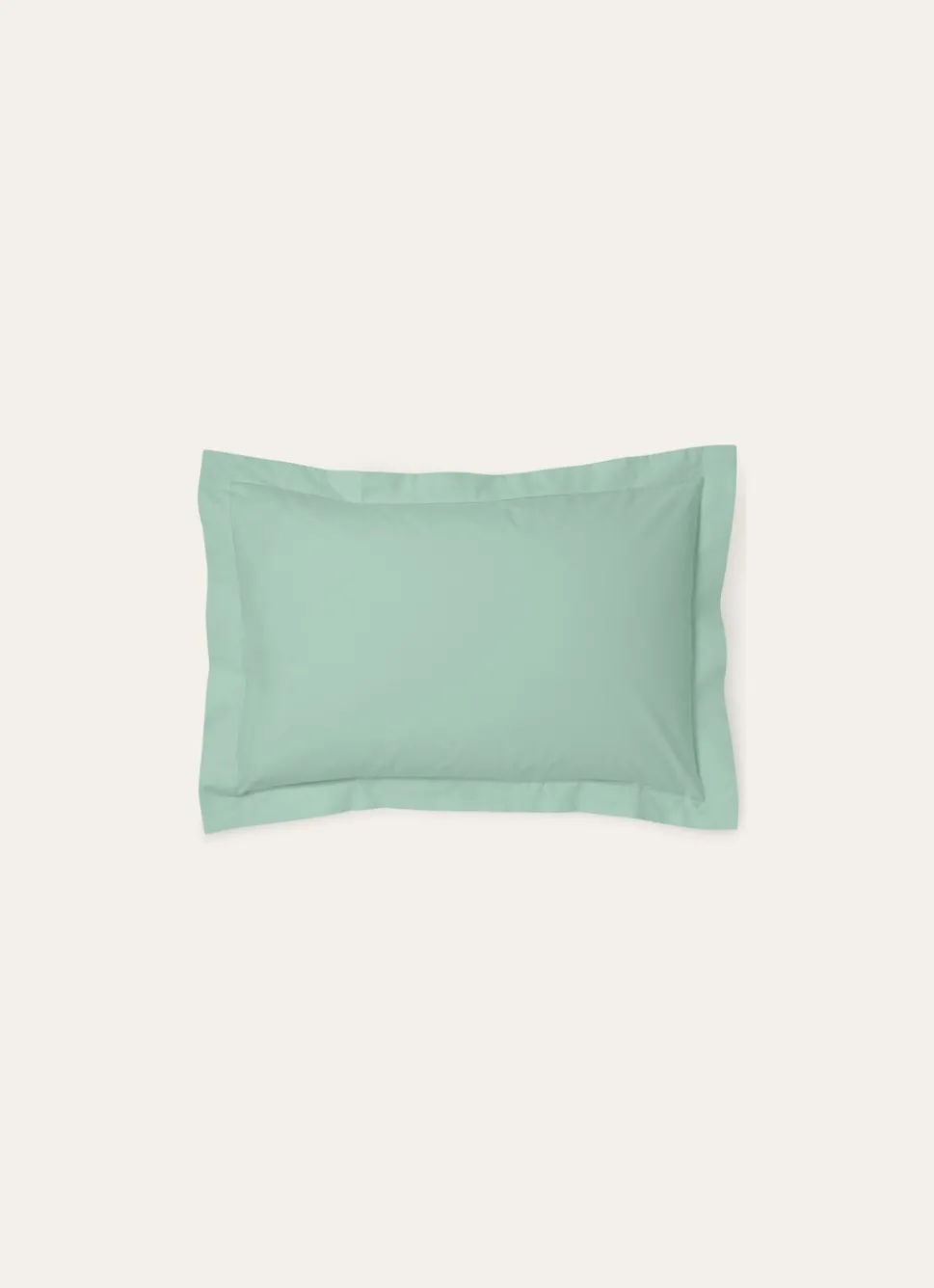 Online Bouchara TAIE D'OREILLER UNIE EN PERCALE DE COTON VERT DE GRIS