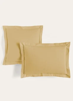 Clearance Bouchara TAIE D'OREILLER UNIE EN PERCALE DE COTON MAIS