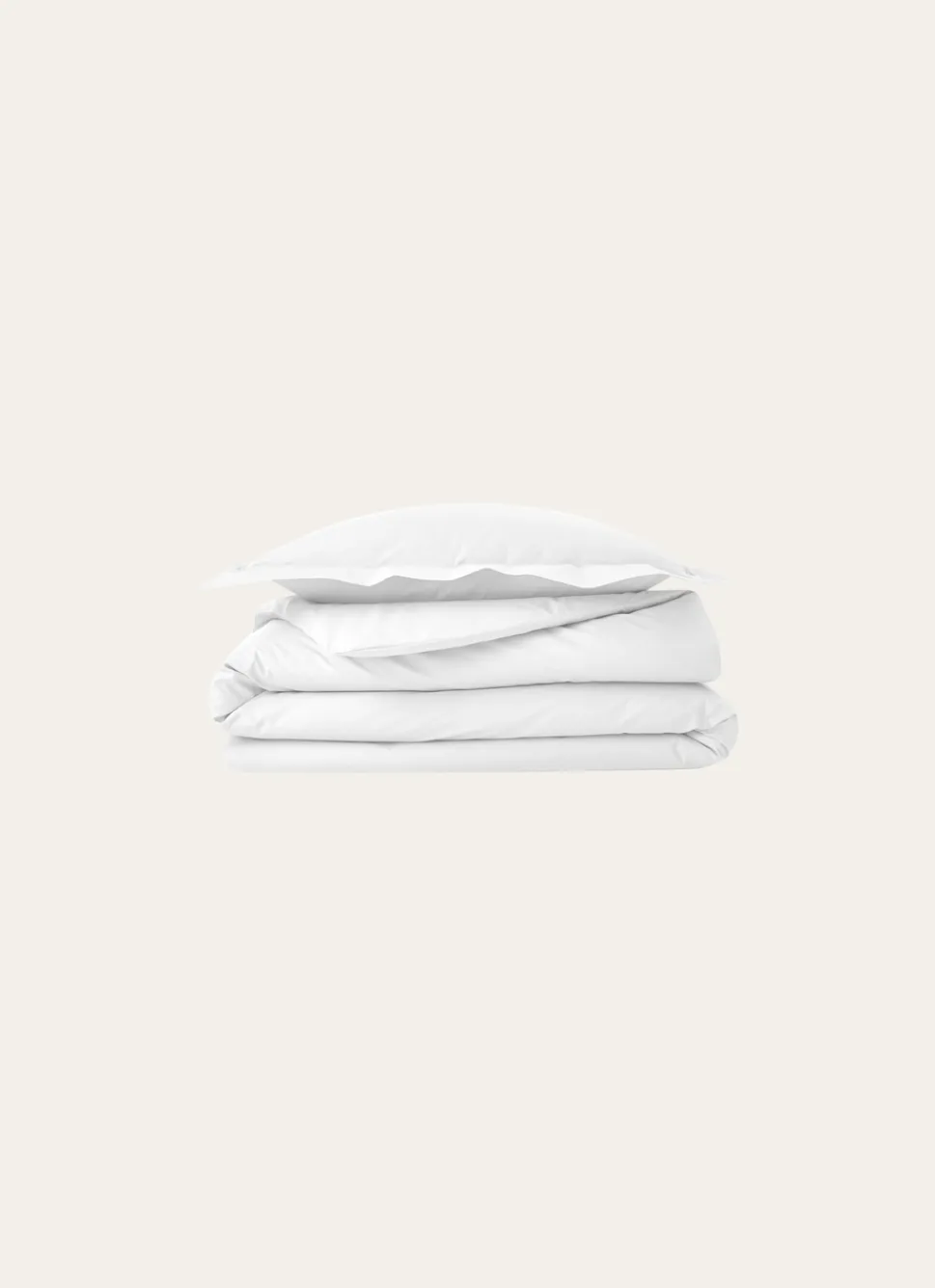 New Bouchara TAIE D'OREILLER UNIE EN PERCALE DE COTON BLANC