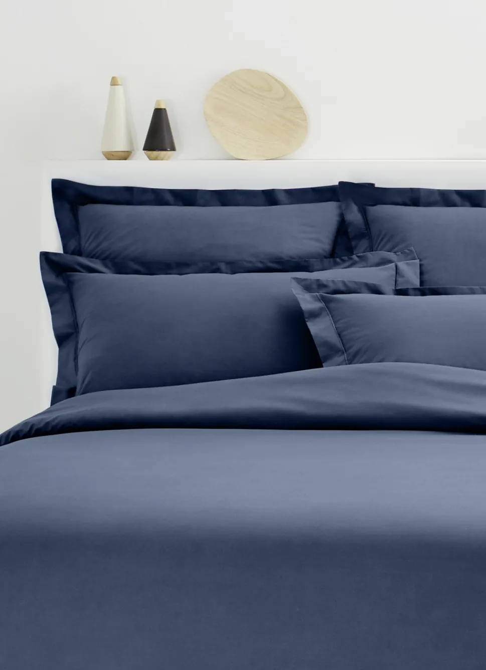 Clearance Bouchara TAIE D'OREILLER UNIE EN PERCALE DE COTON JEAN
