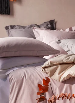 Clearance Bouchara TAIE D'OREILLER UNIE EN PERCALE DE COTON BLANC