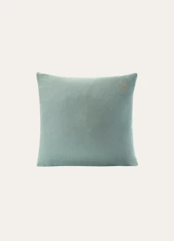 Sale Bouchara TAIE ENFANT EN GAZE DE COTON BRODERIE FEUILLE MOUSSE