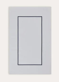 Sale Bouchara TAPIS DE BAIN BLANC/MARINE