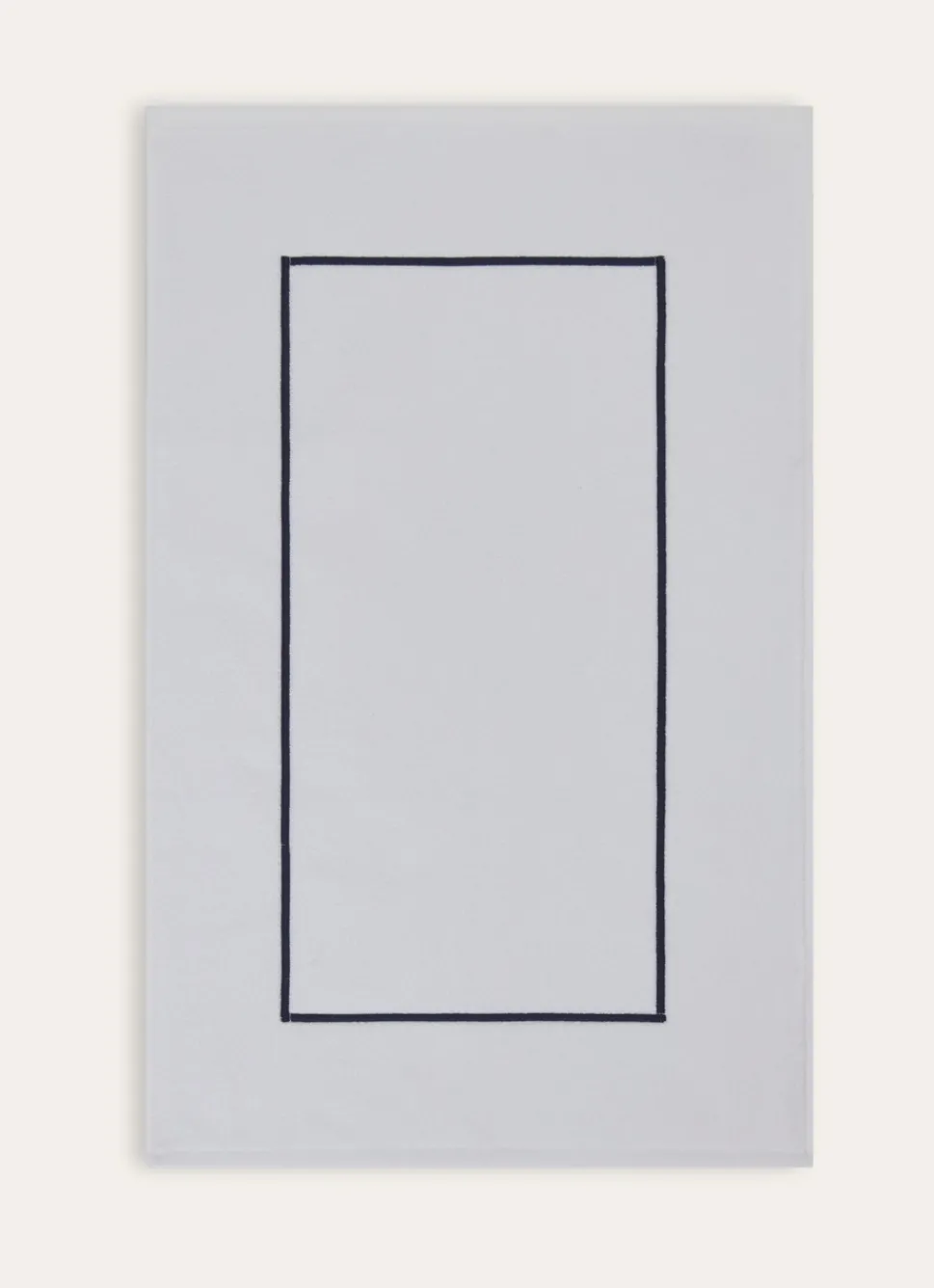 Sale Bouchara TAPIS DE BAIN BLANC/MARINE