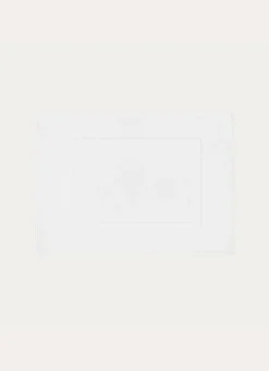 Discount Bouchara TAPIS DE BAIN COTON MOELLEUX ZÉRO TORSION BLANC