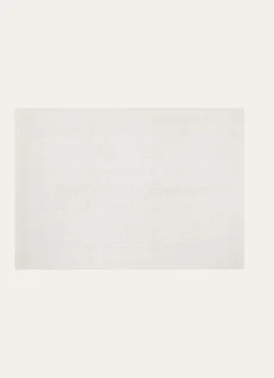 New Bouchara TAPIS DE BAIN JACQUARD UNI ANTIDÉRAPANT BLANC CASSÉ