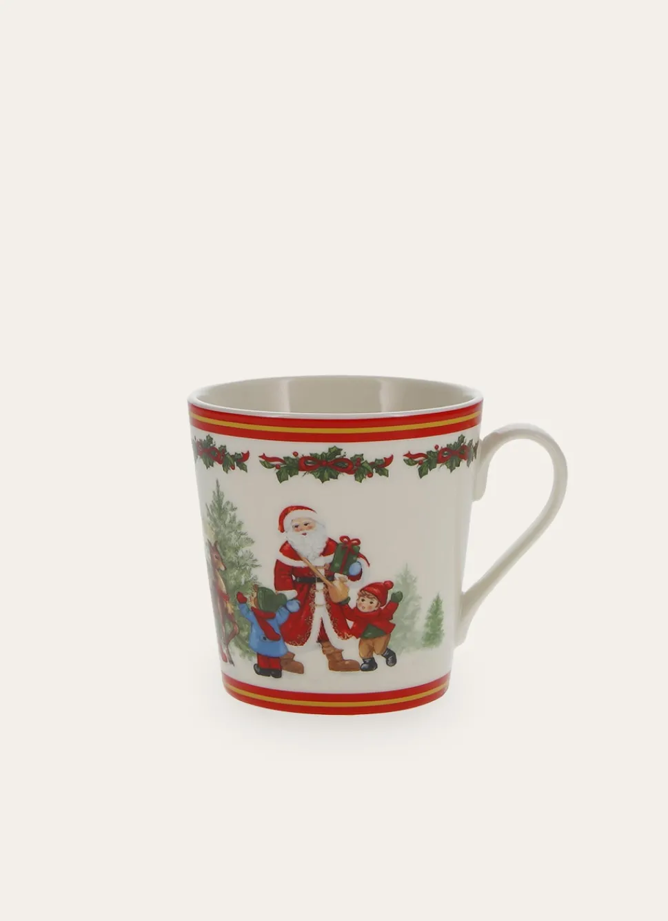 Online Bouchara TASSE À CHOCOLAT CHAUD EN PORCELAINE MOTIF NOËL MULTICOLORE